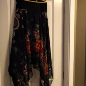 Fabulous vintage  Mary Cool Handkerchief Skirt